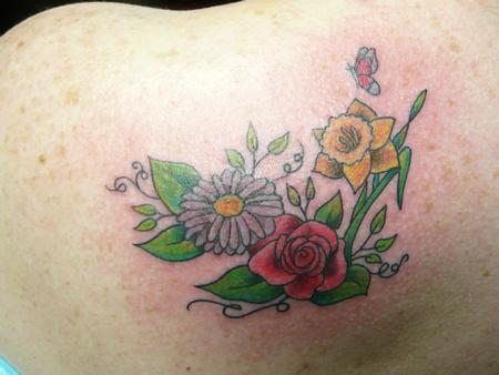 Tattoos - Tiny Flowers - 85878